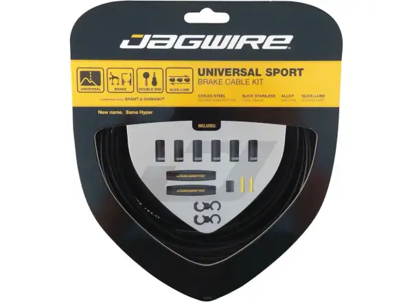 Jagwire UCK400 Universal Sport Bremsenkit, schwarz