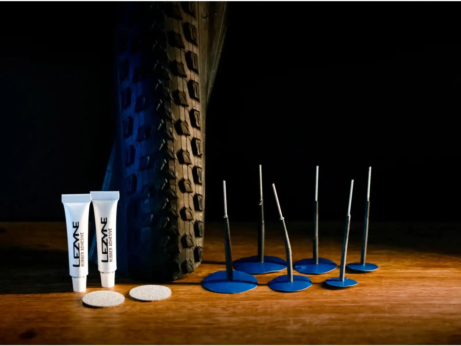 Lezyne Tubeless Pro Plugs Reparaturset für Schlauchreifen.