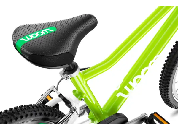 Woom 2 Eidechse Limette 14 Kinderfahrrad