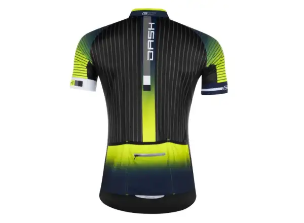 Force Dash Herren Kurzarmtrikot blau/fluoreszierend/schwarz