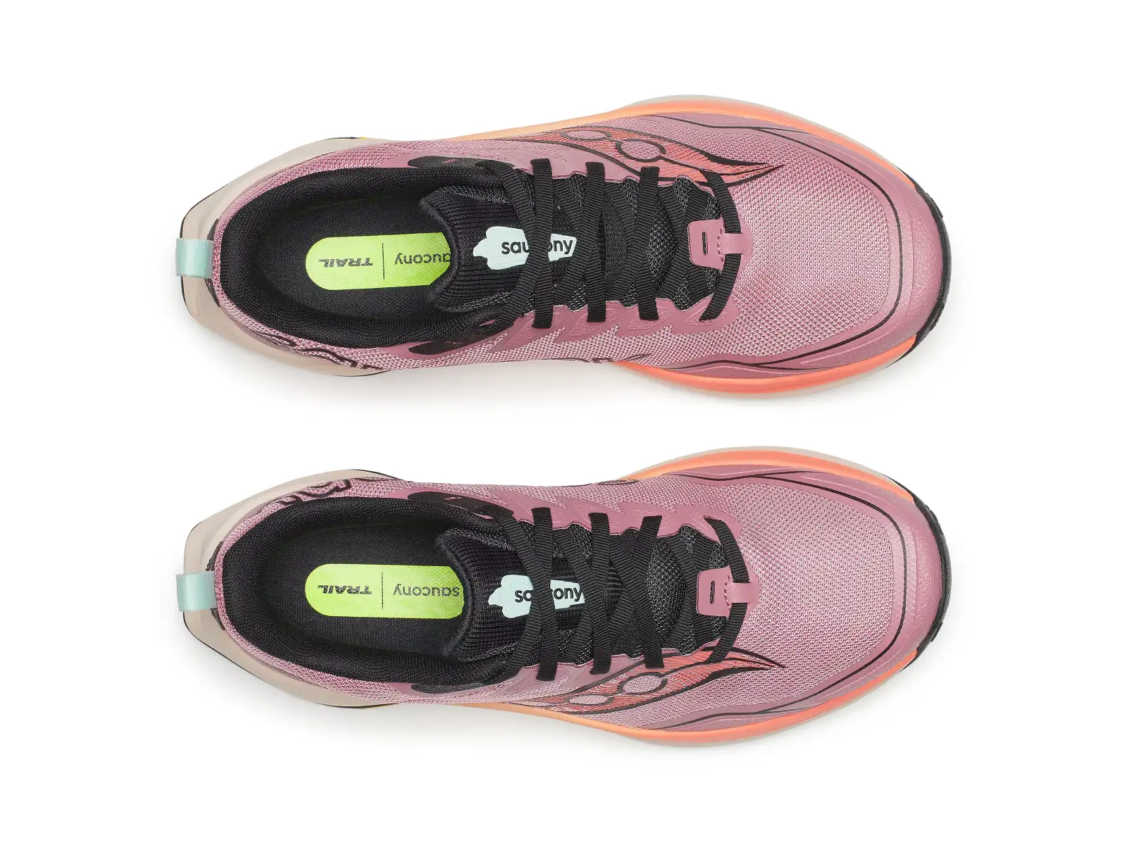 Saucony Peregrine 16 Damen Laufschuhe Mauve/Salmon