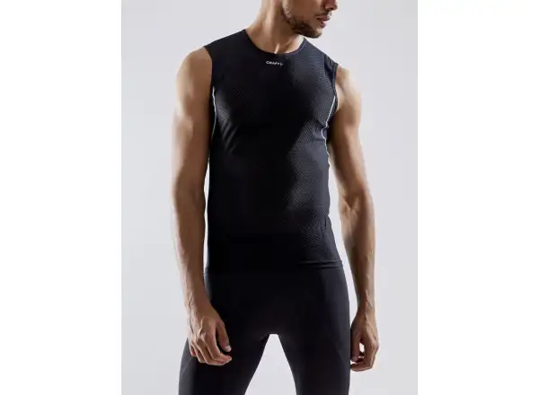 Craft Mesh Superlight Herren Funktionsshirt ohne Ärmel schwarz