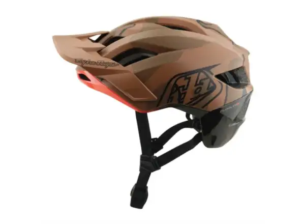 Troy Lee Designs Flowline SE MIPS Helm Badge Sienna Camo