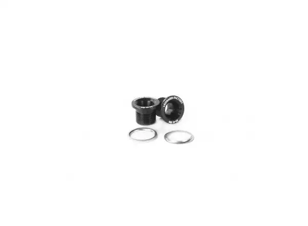 Leonardi Factory Bolt Capo Kurbelschrauben Schwarz