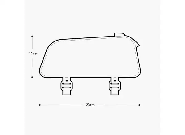 Evoc Top Tube Pack WP 1 Rahmentasche Black