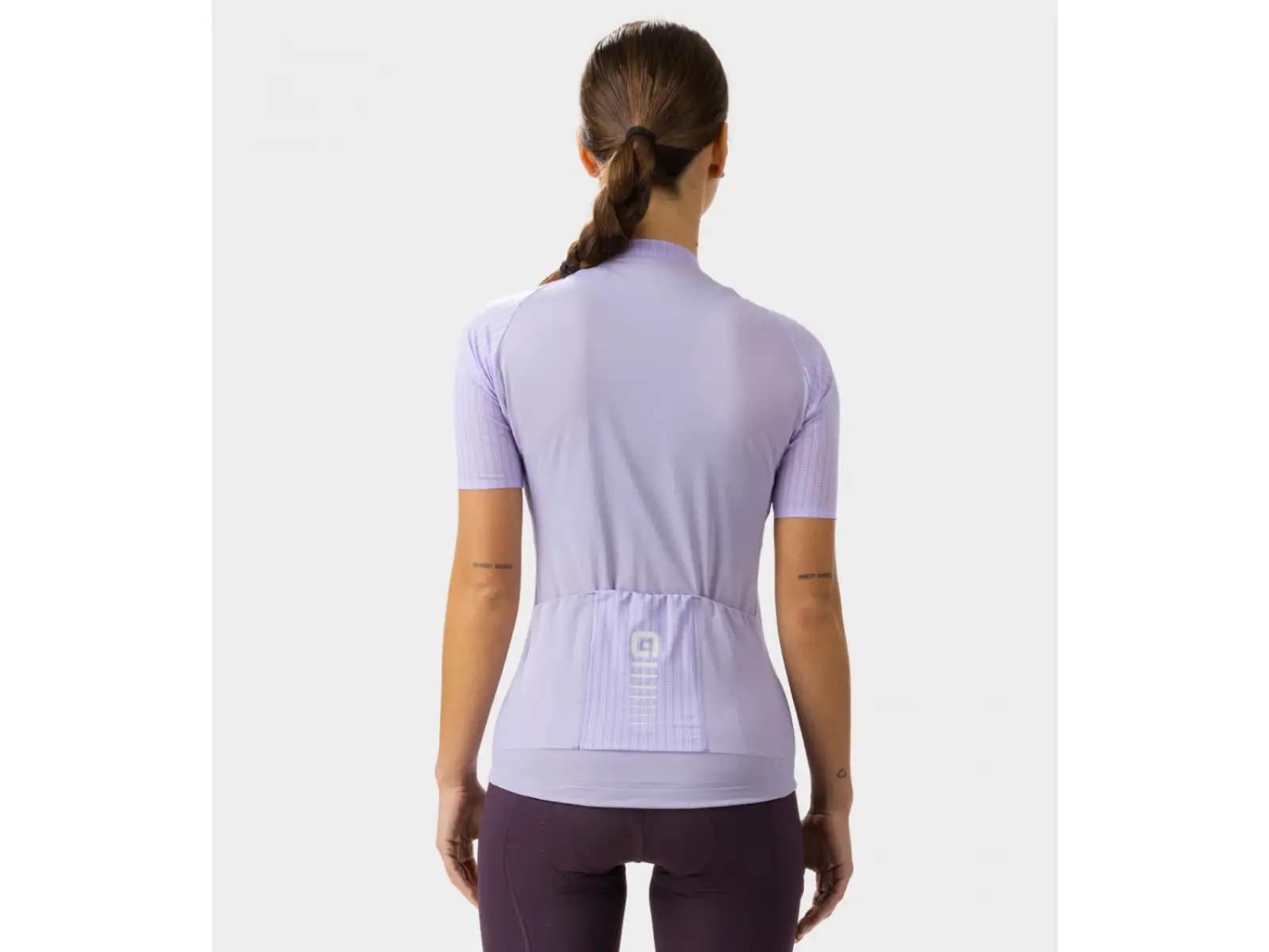 Alé R-EV1 Silver Cooling Damen Kurzarmtrikot lavendel