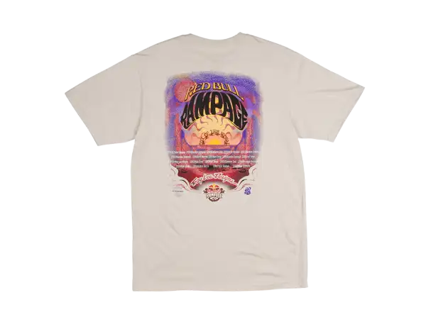 Troy Lee Designs x Red Bull Rampage Valley of Gods Herren T-Shirt Kurzarm Bone