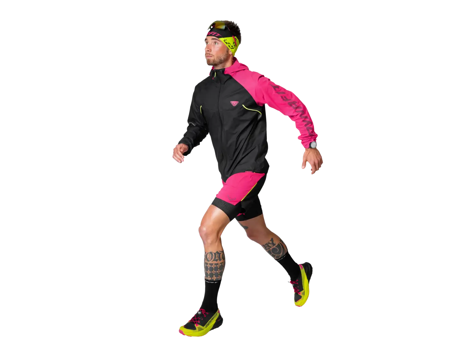 Dynafit DNA 3L Herrenjacke Pink Glo/Black Out