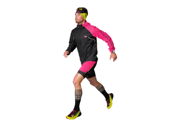 Dynafit DNA 3L Herrenjacke Pink Glo/Black Out