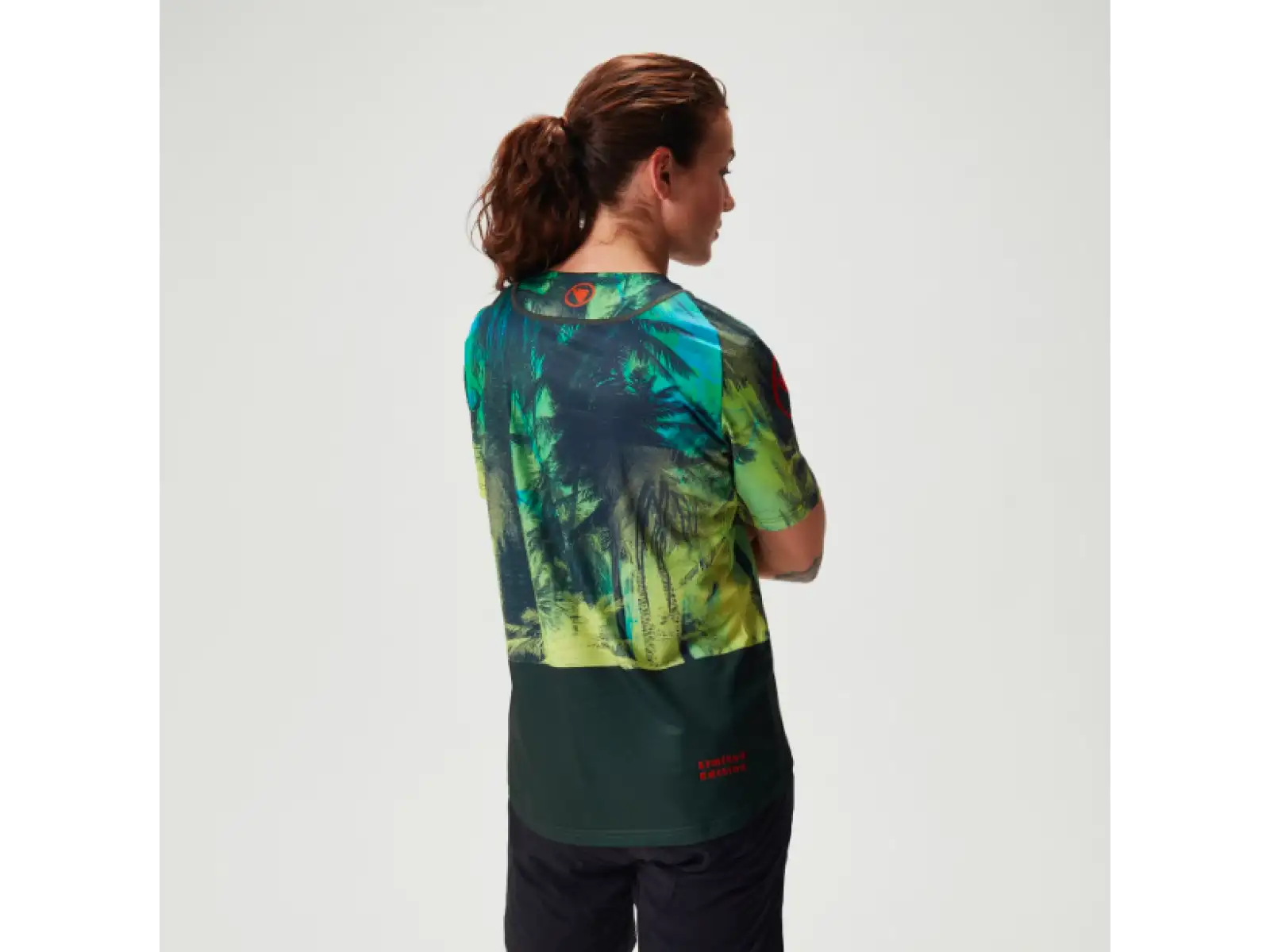 Endura Tropical Tee Print LTD Damen T-Shirt kurzarm Ghillie Green