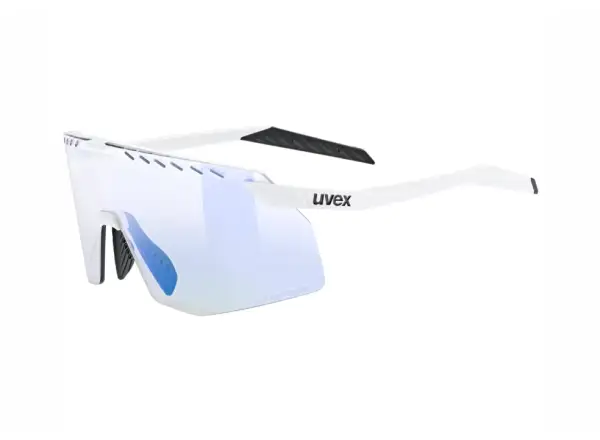 Uvex Pace Stage Variomatic Brille White Matt/Mirror Blue