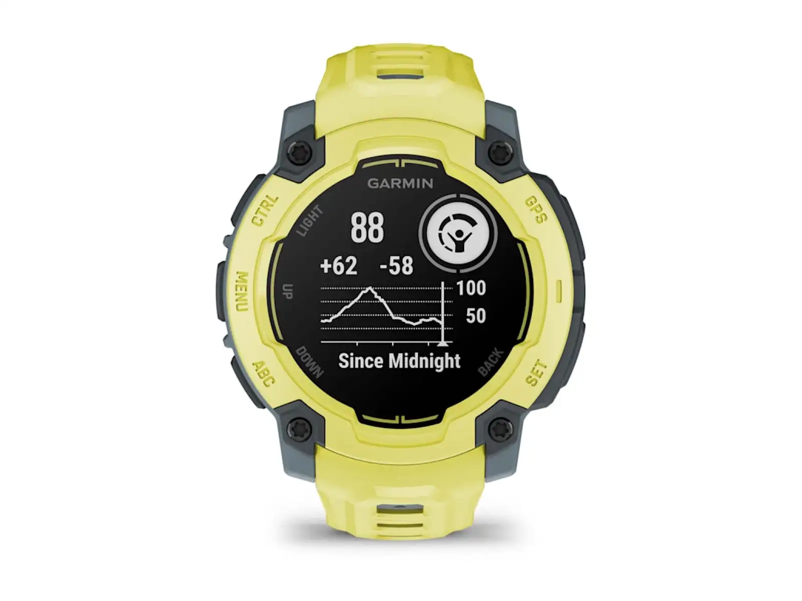 Garmin Instinct E 45 mm Smartwatch Electric Lime/Electric Lime Armband