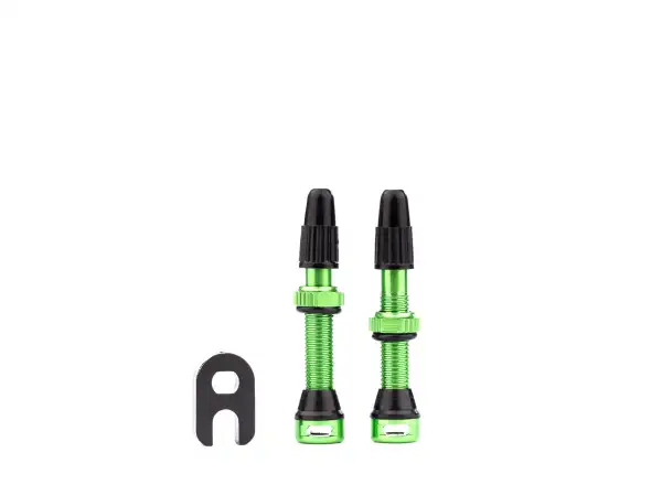 Tune Ventil 44 mm Aluminium UST Ventil 2 Stück grün