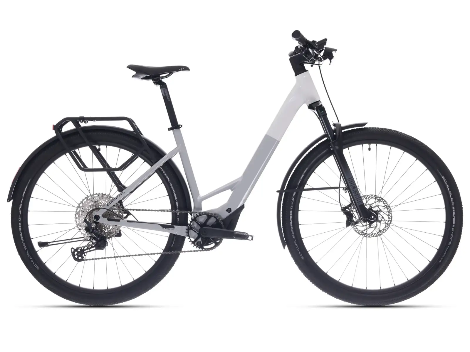 Superior iBlox 6.5 Low Step City E-Bike Gloss Grey