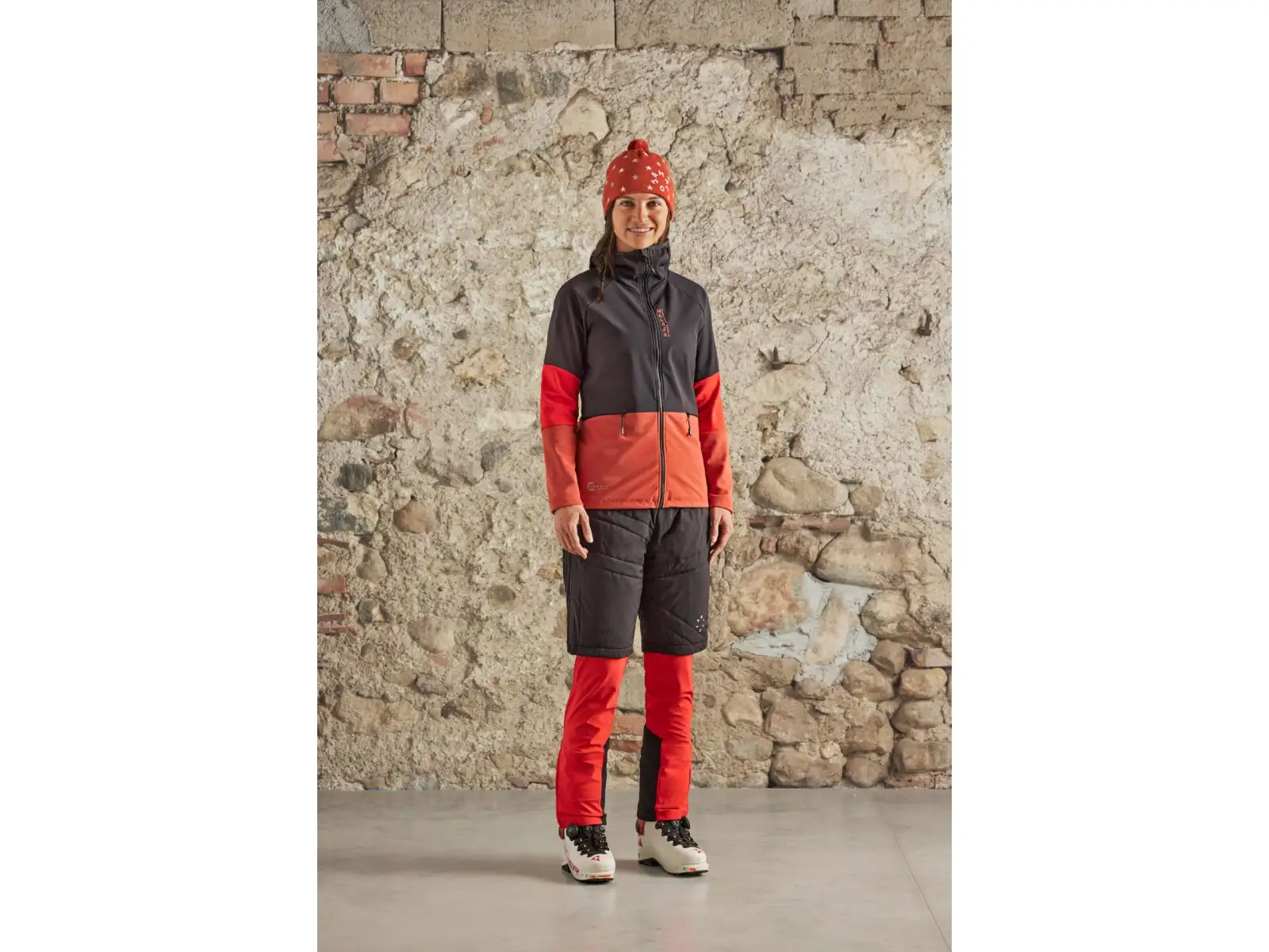 Maloja SonnblickM. Damenjacke Feuerrot