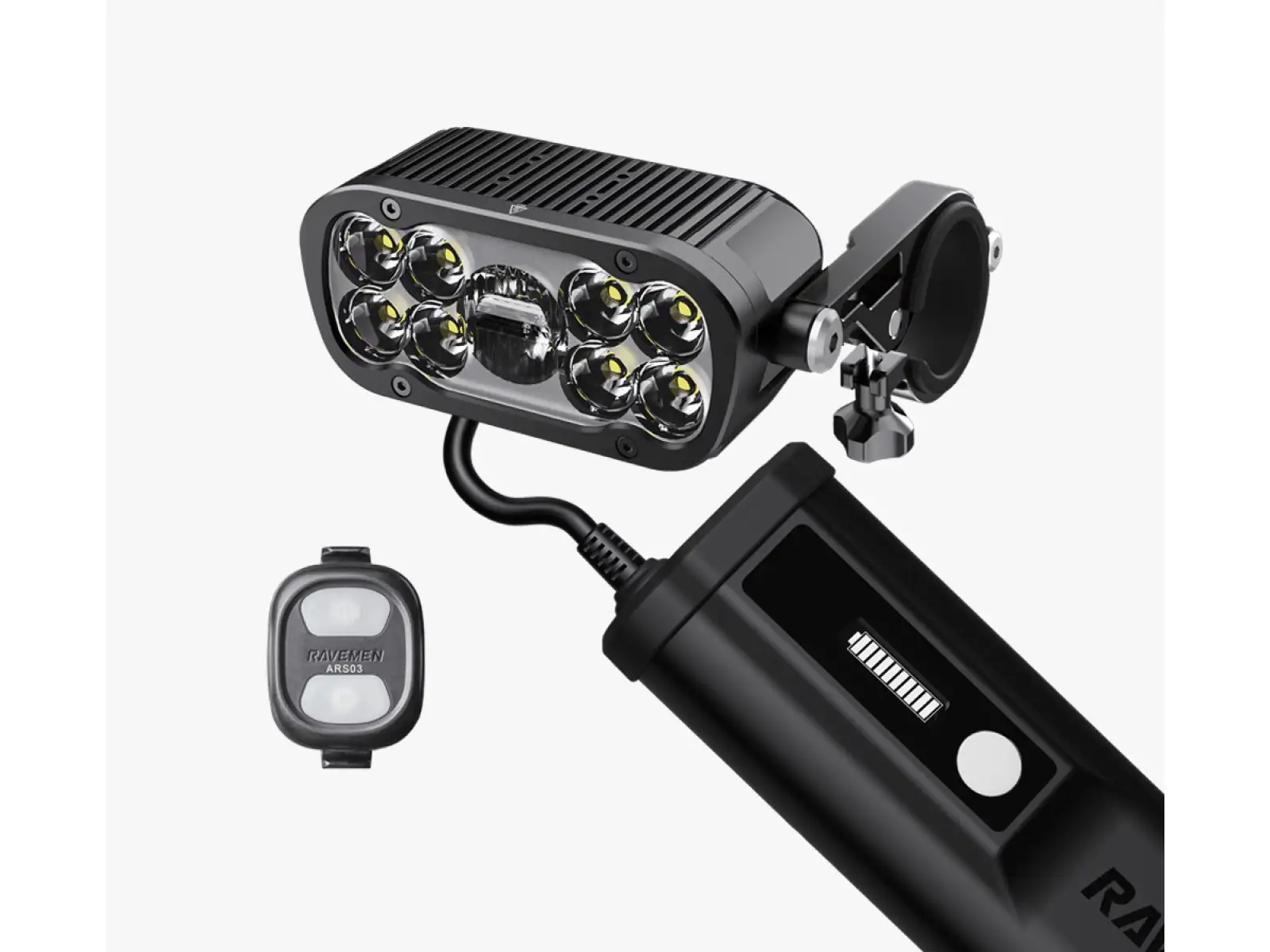 Ravemen XR6000 Frontlicht