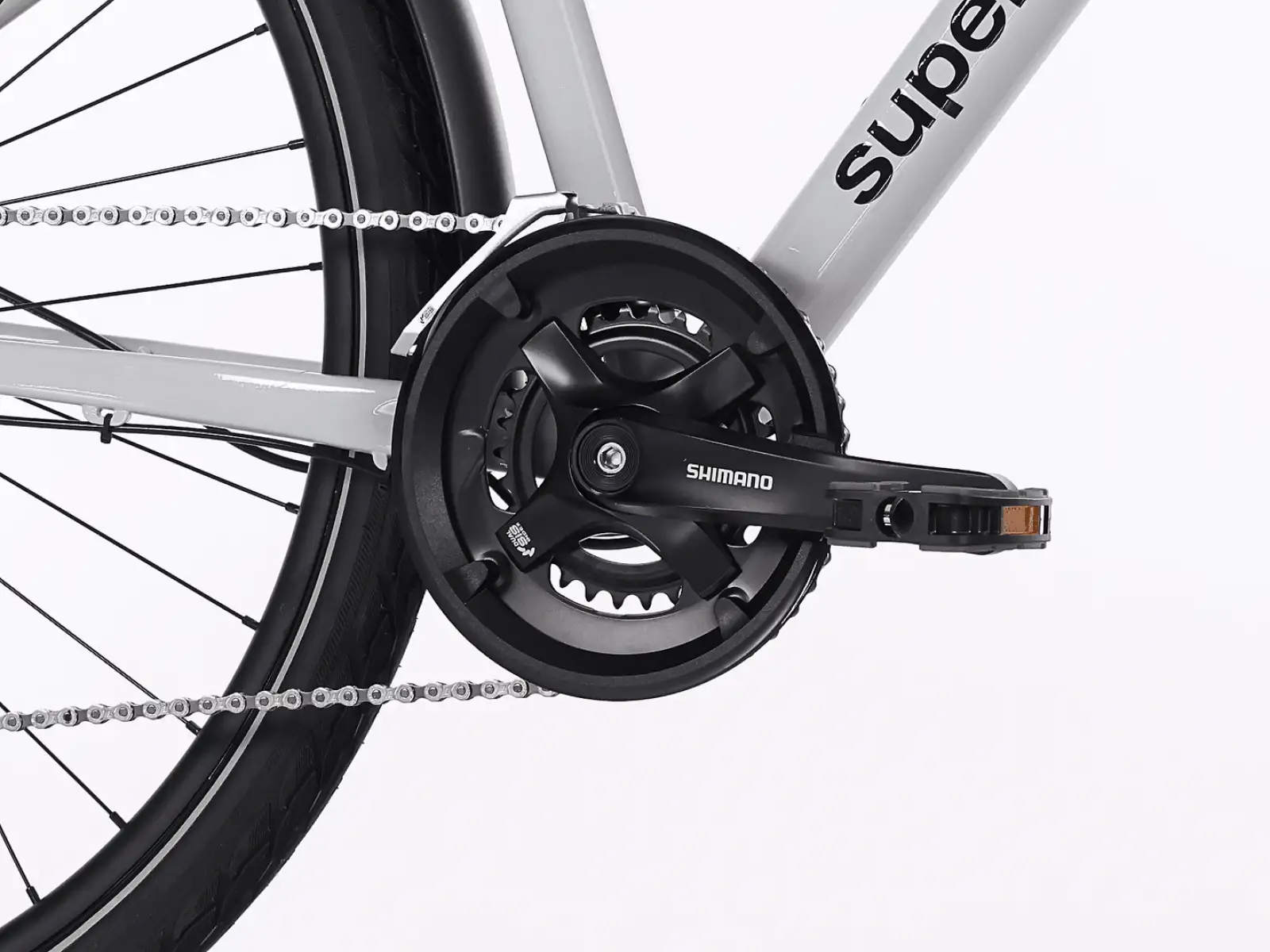 Superior Blox 6.2 T Stadtfahrrad Gloss Grey