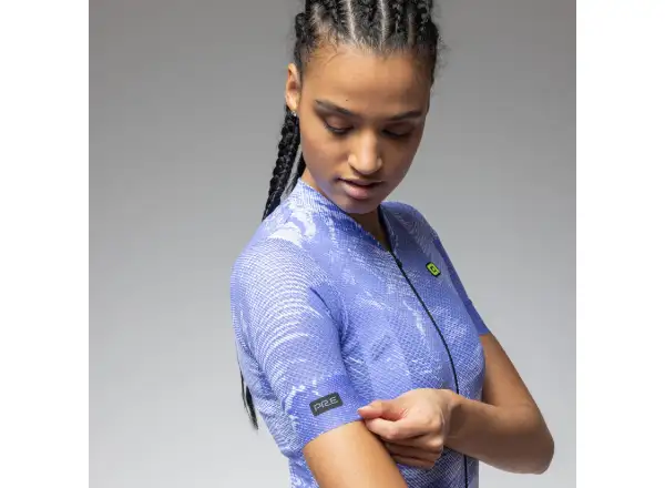 Alé PR-E Fan Damen Kurzarmtrikot Jacaranda