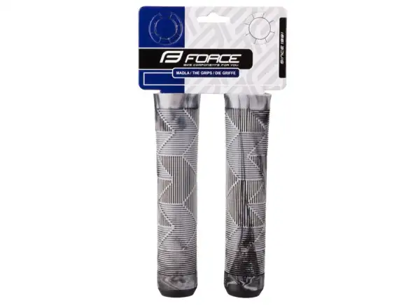 BMX145 Gummigriffe schwarz/grau