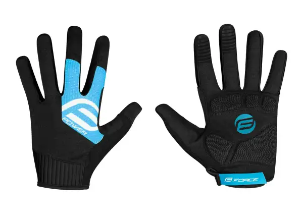 MTB Power Handschuhe in Schwarz/Blau