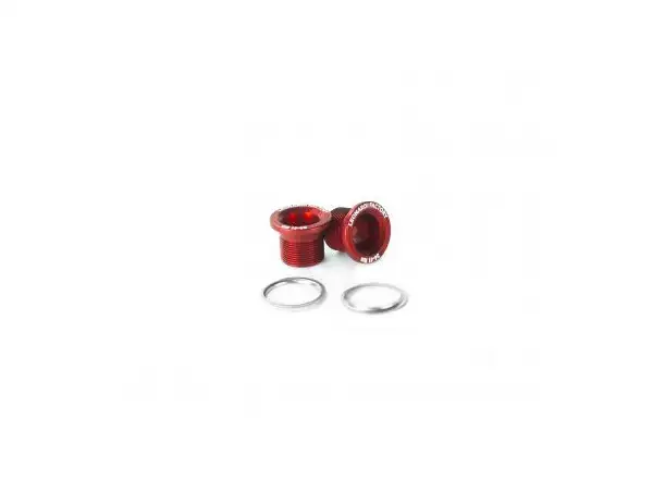 Leonardi Factory Bolt Capo Kurbelschrauben Rot