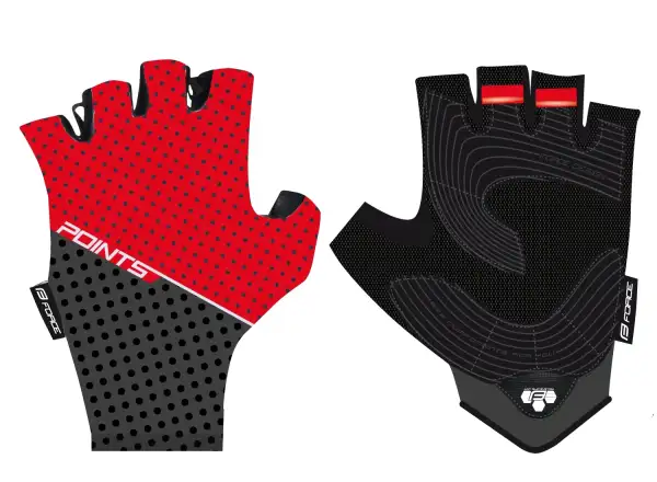 Force-Points Handschuhe rot/schwarz