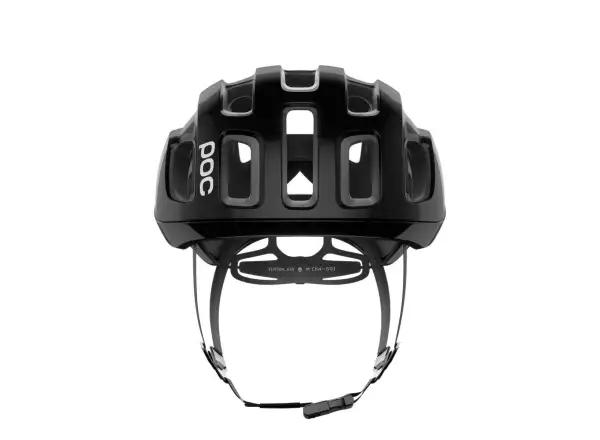 POC Ventral Air MIPS Helm Uranium Black Matt/Hydrogen White/Logo
