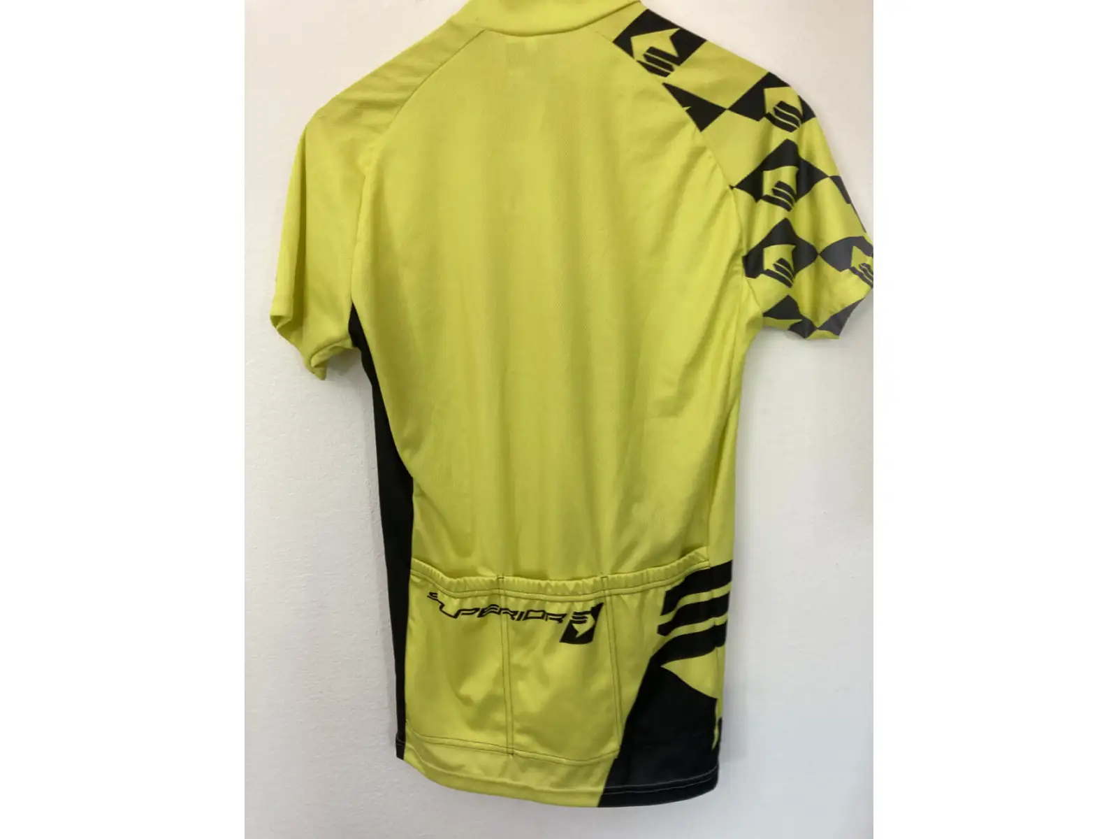 Superior Damen-Trikot schwarz/limette kurzarm