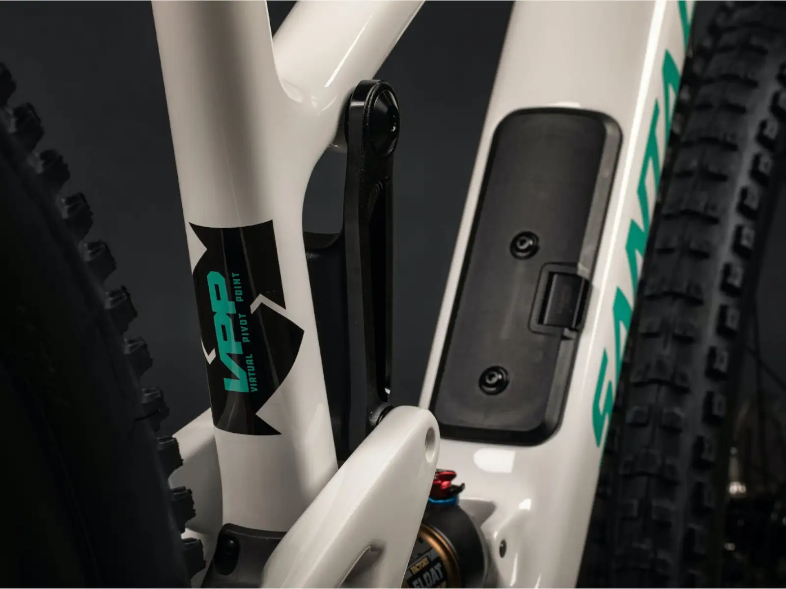 Santa Cruz Tallboy 5 C GX AXS RSV vollgefedertes Fahrrad Gloss White