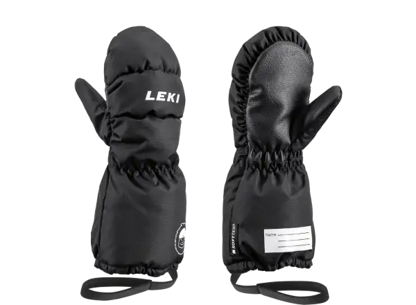 Leki Little Eskimo Mitt Long Skihandschuhe Kinder black