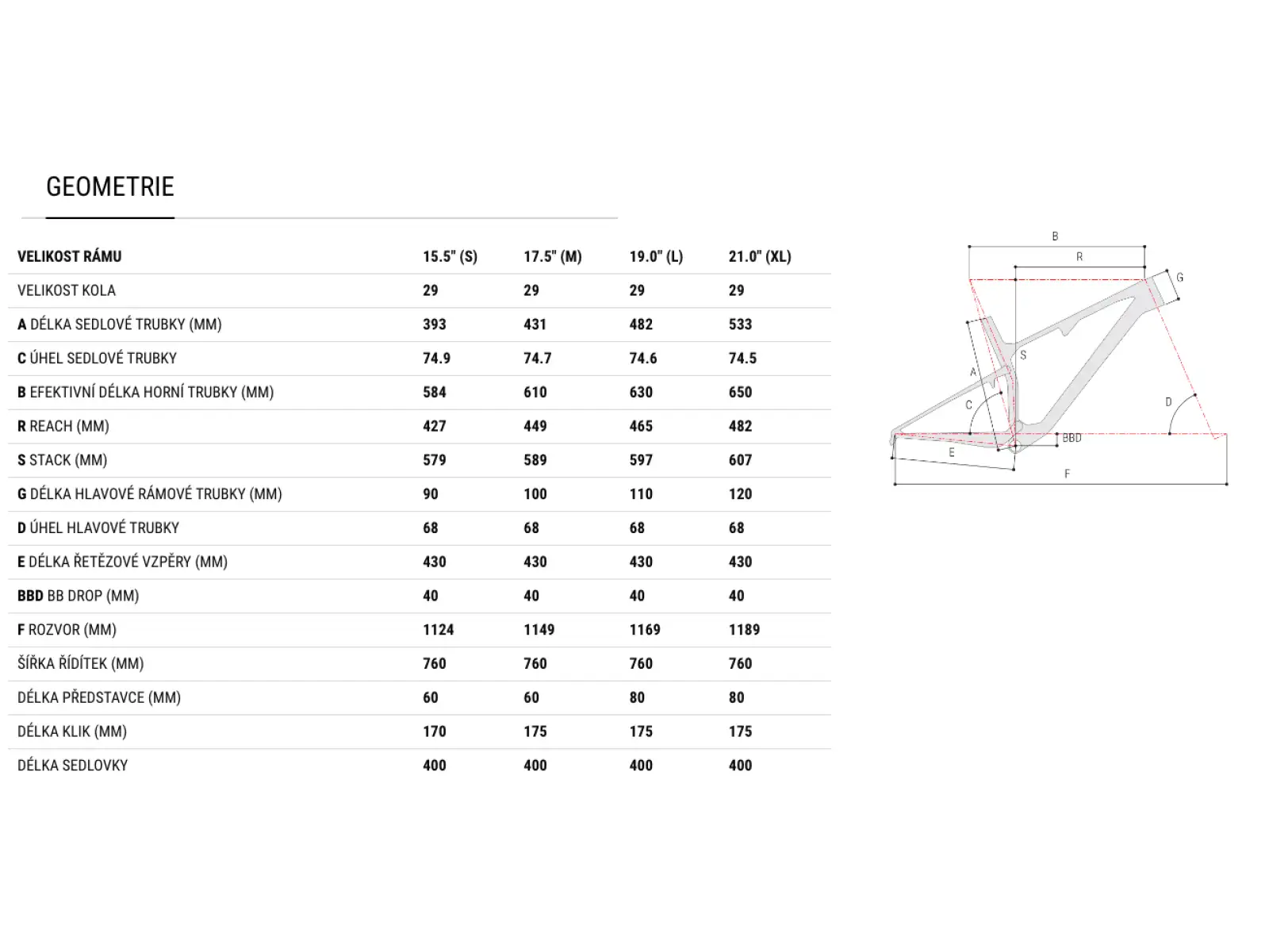 Superior XF 929 RC Mountainbike Gloss Weiß/Hologramm Schwarz.