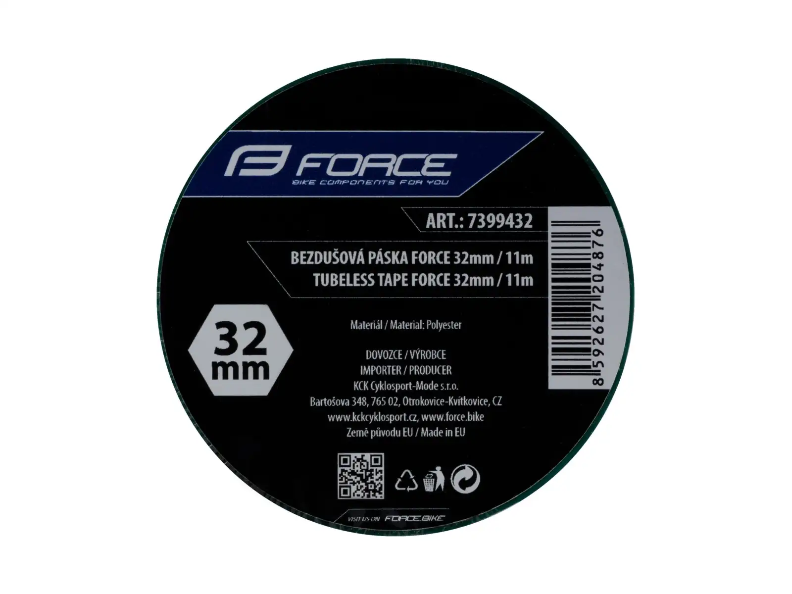 Force Felgenband 32 mm x 11 m grün