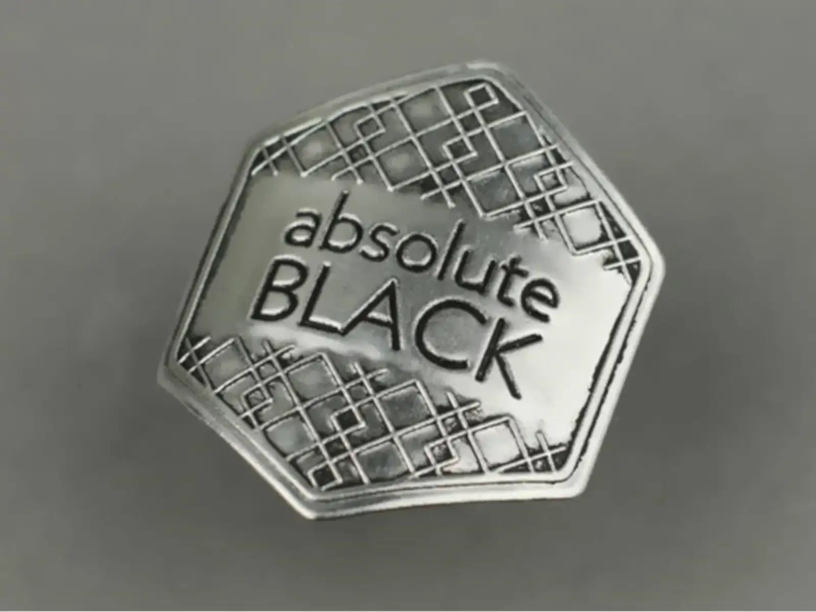 Absolute Black Aufkleber 4,3 x 4,7 cm