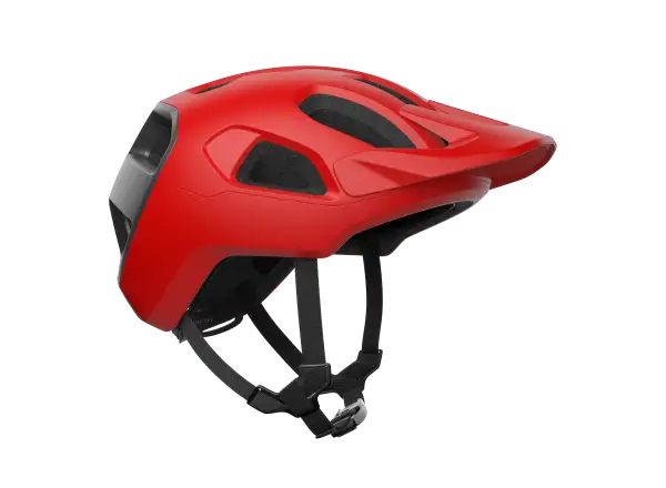 POC Cularis Helm - Prismane Red Matt/Uranium Black Matt