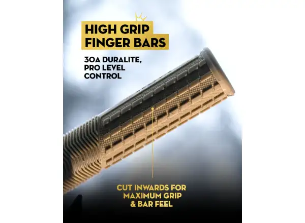 Peatys Monarch Pro Knurl Thin Griffe Black