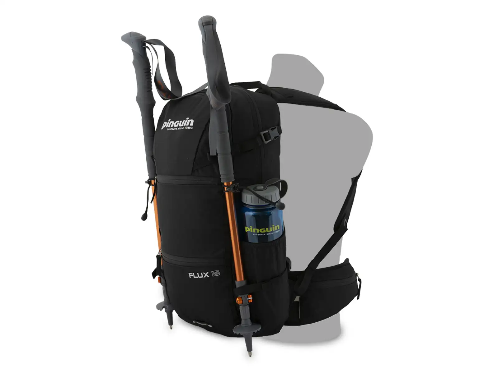 Pinguin Flux 15 Rucksack Black