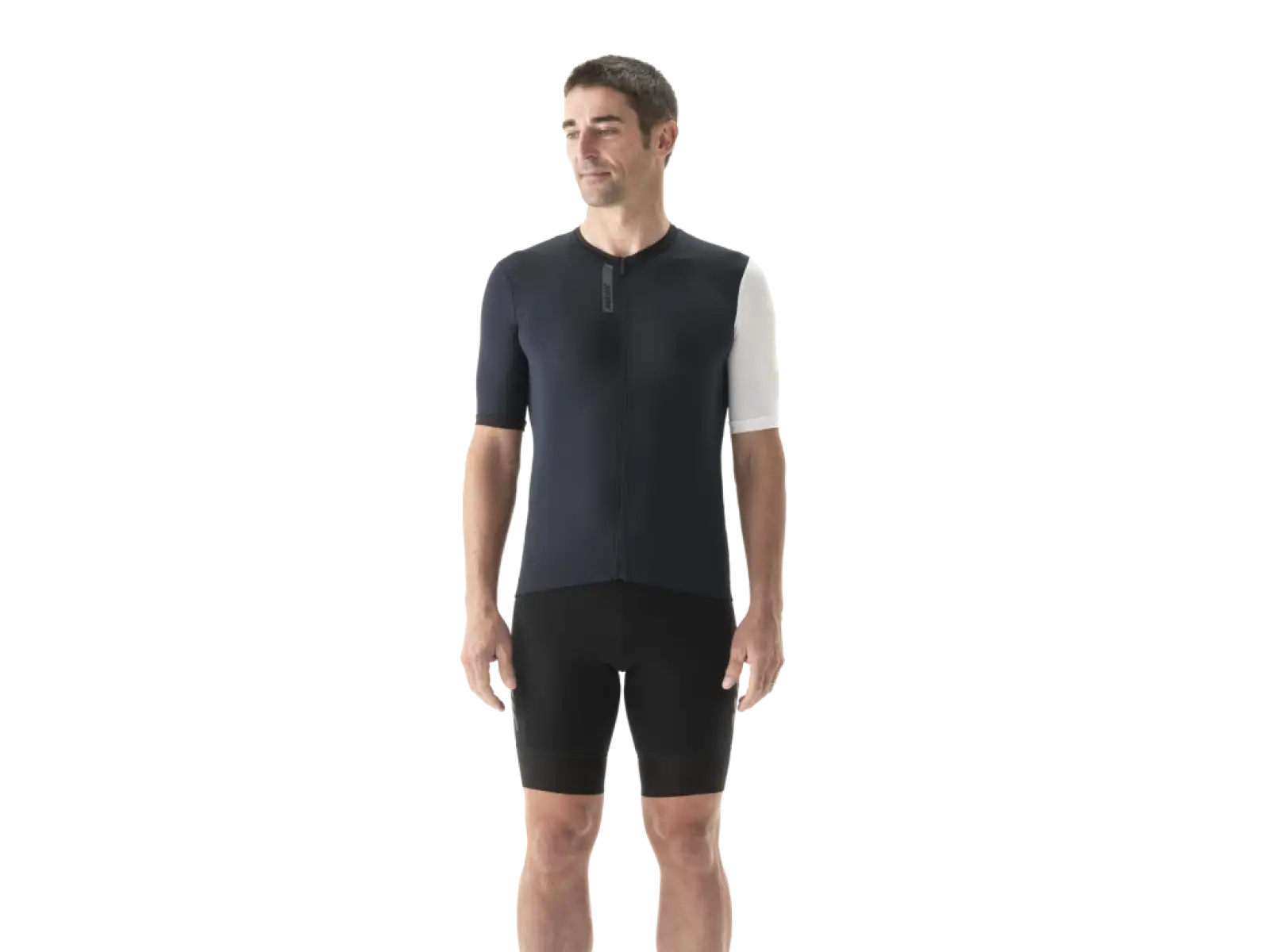 Mavic Essential Herrentrikot kurze Ärmel Schwarz/Weiß