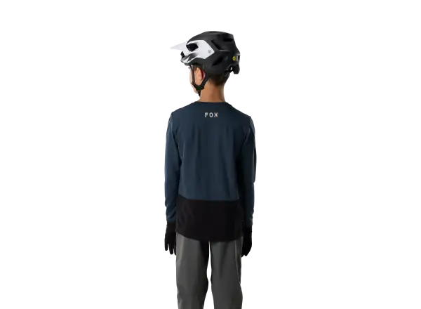 Fox Ranger Youth Head Kindertrikot lange Ärmel Galaxy blue