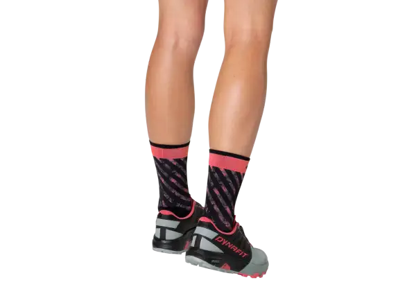 Dynafit Trail Laufsocken Gerbera Pink