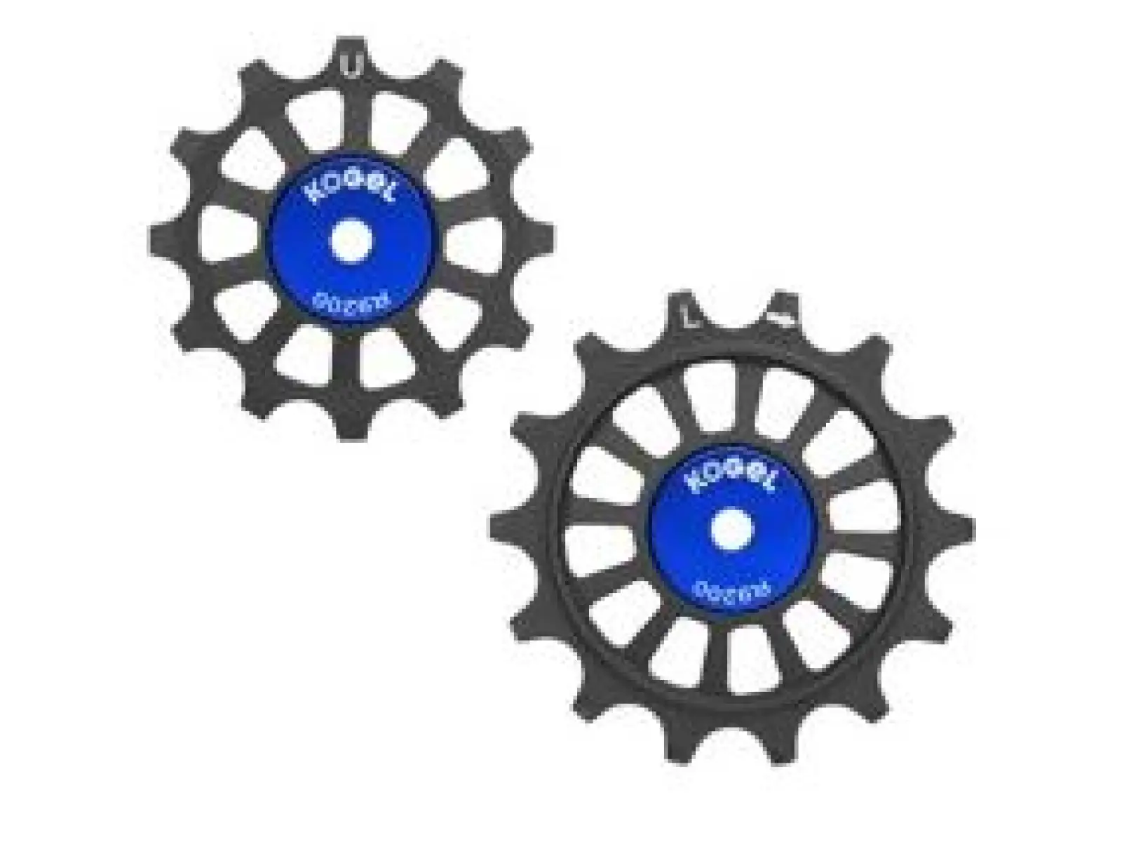 Kogel Straßenrollen für Shimano Dura Ace R9200 / Ultegra R8100 12/14 Z. Schwarz