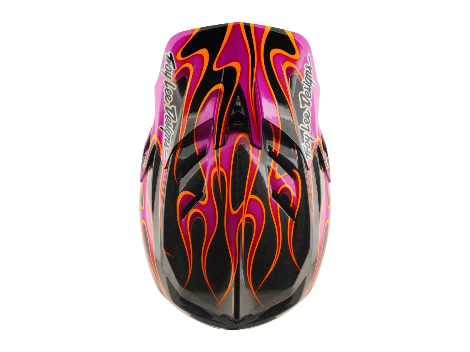 Troy Lee Designs D4 Carbon MIPS Helm Torched Carbn/Magenta