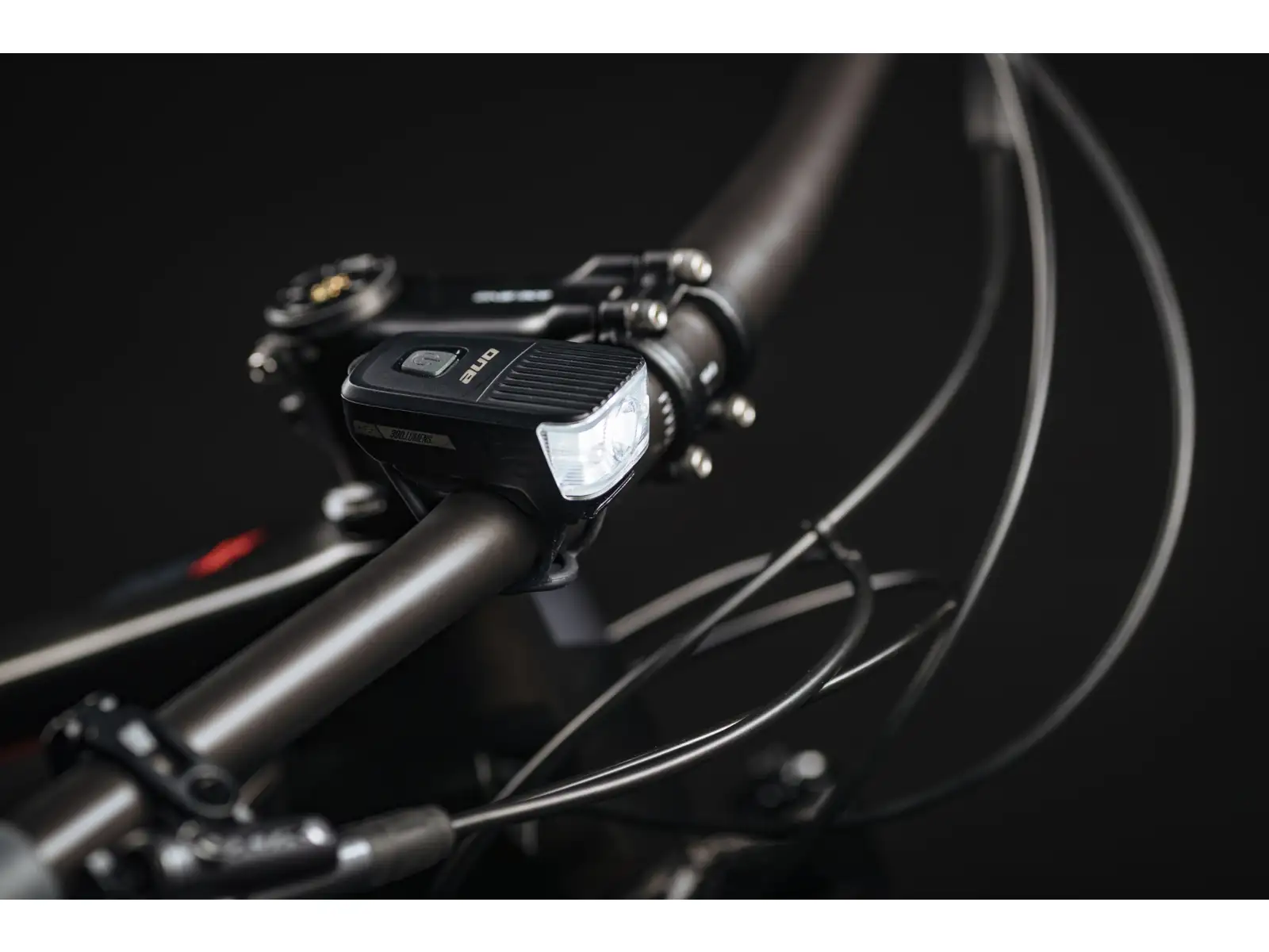 One Bikeparts F.Light 50 Licht black/grey