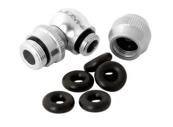 Lezyne Slip Chuck Schlauchadapter für Luftpumpe in Hochglanz-Finish