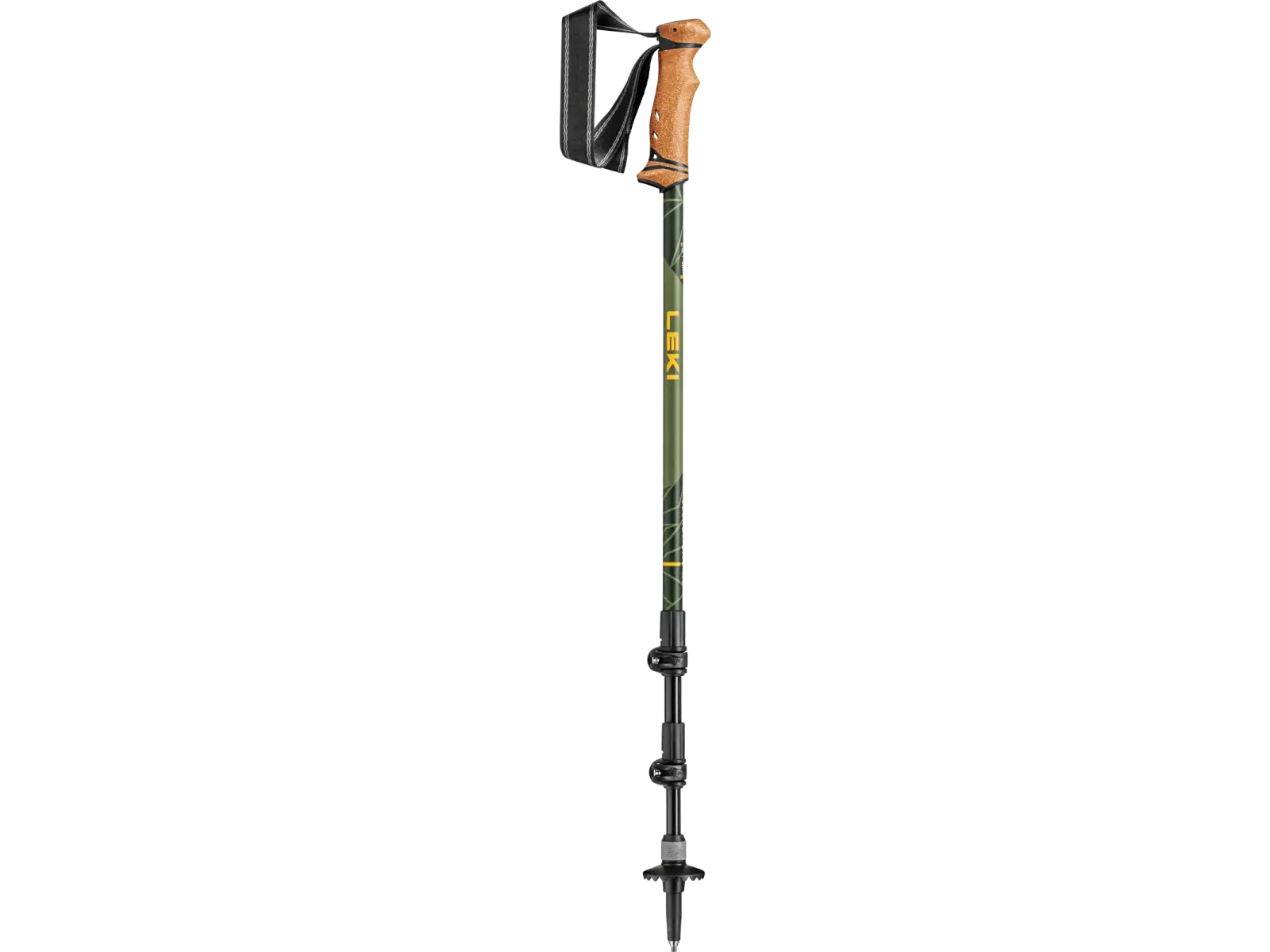 Leki Legacy Lite AS Wanderstöcke Mango/Olivegreen Größe 100 - 135cm