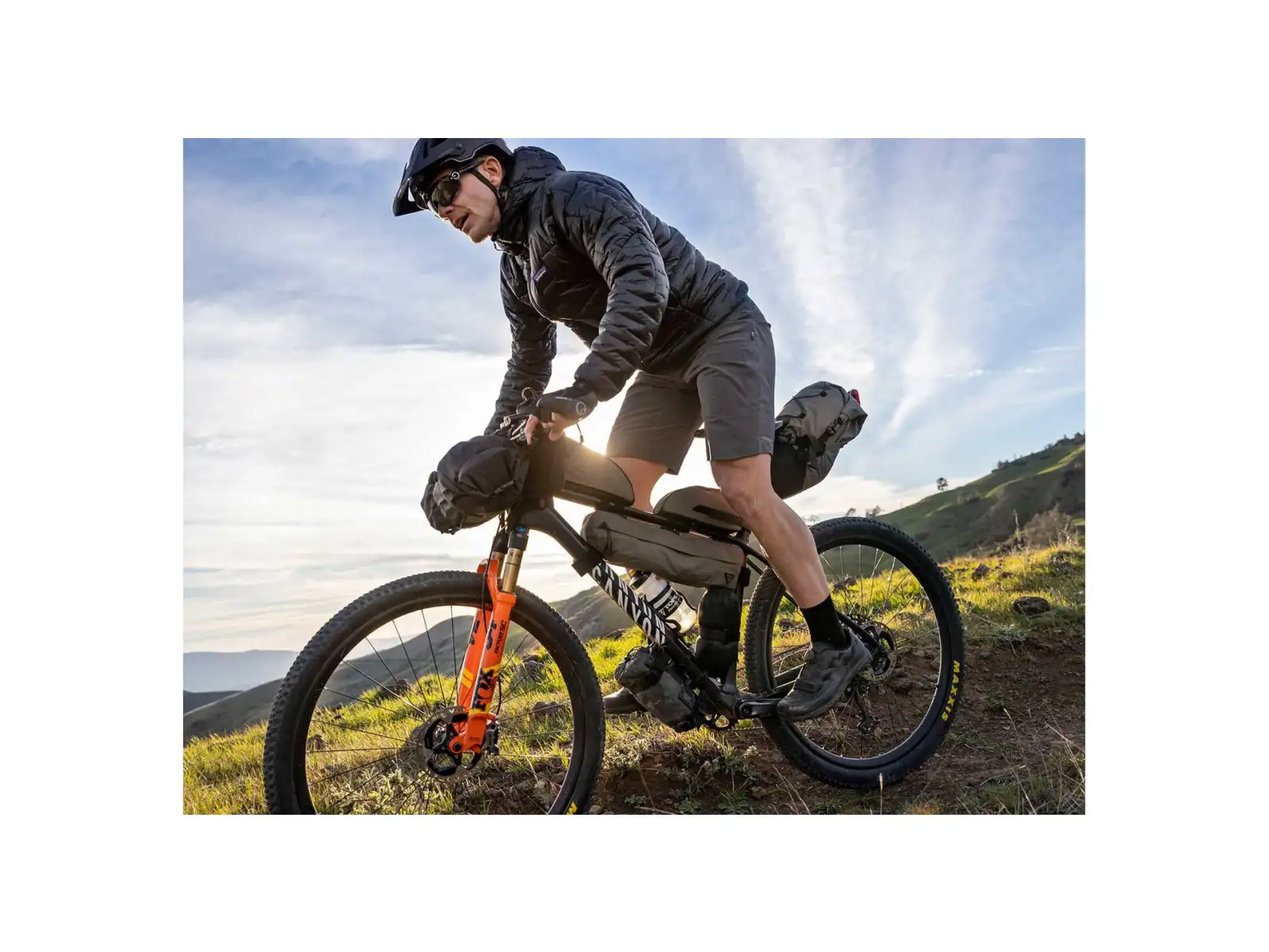 Topeak Bikepacking MidLoader Rahmentasche 4,5 l Schwarz