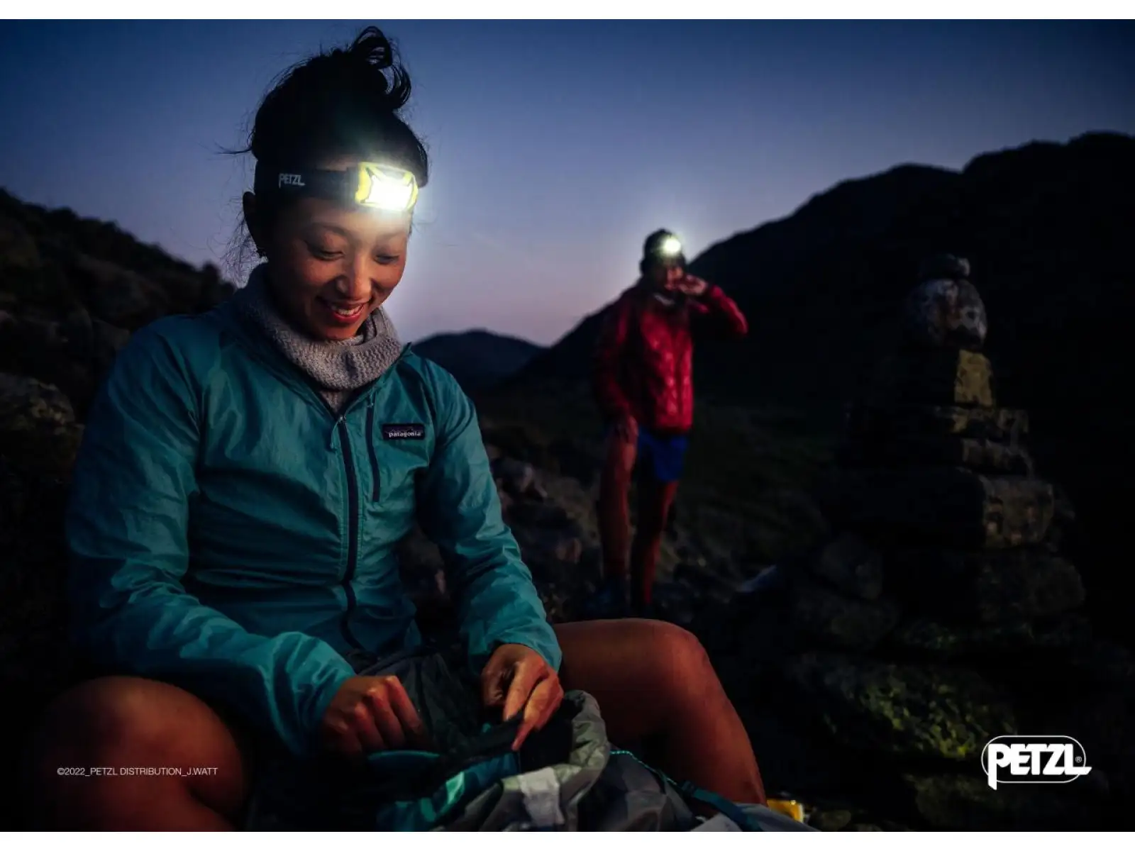 Petzl TIKKA 2025 Stirnlampe blau
