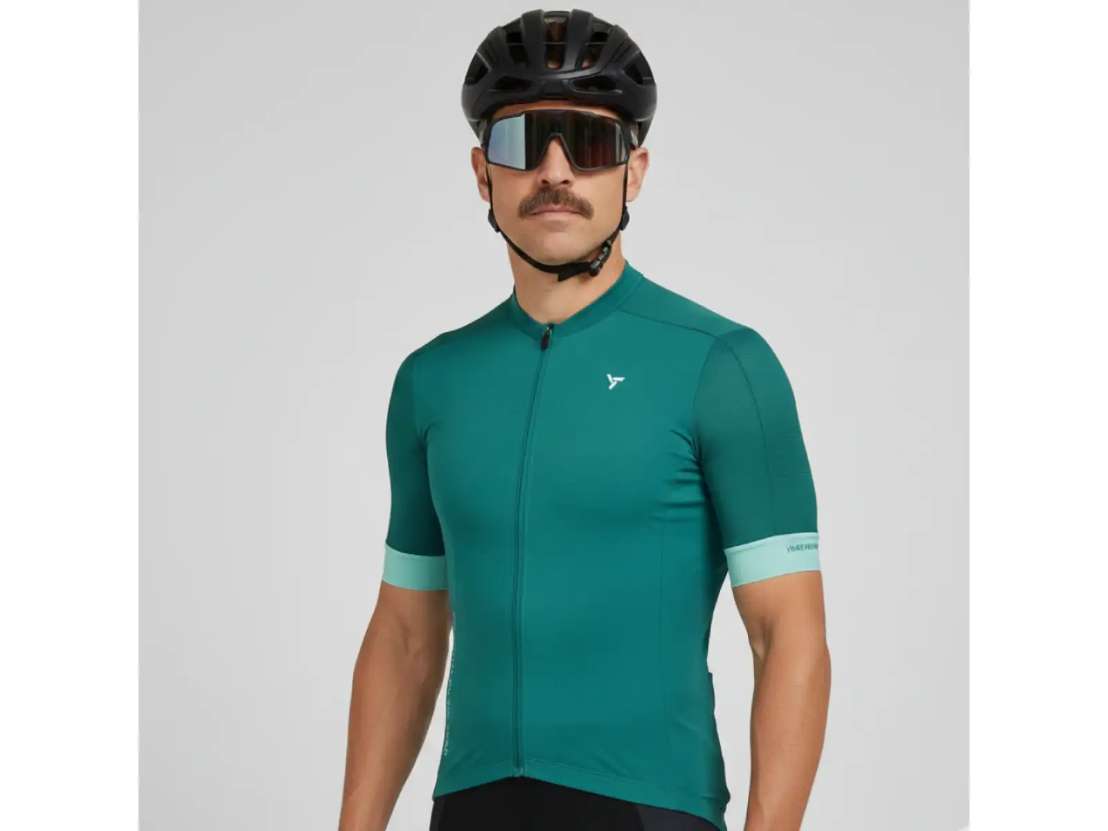 Silvini Carnio Herren Trikot Kurzarm Olive Ocean