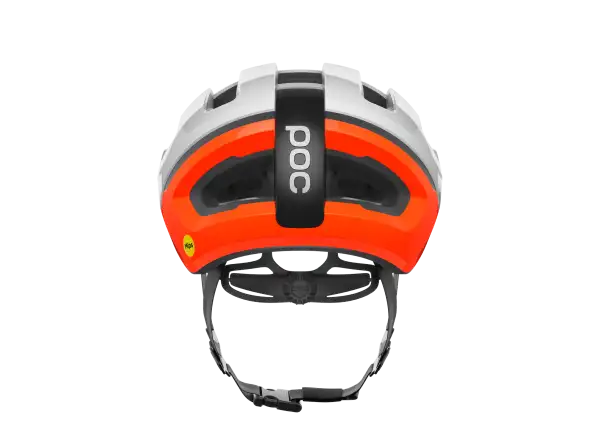 POC Omne Air MIPS Helm White/Fluorescent Orange