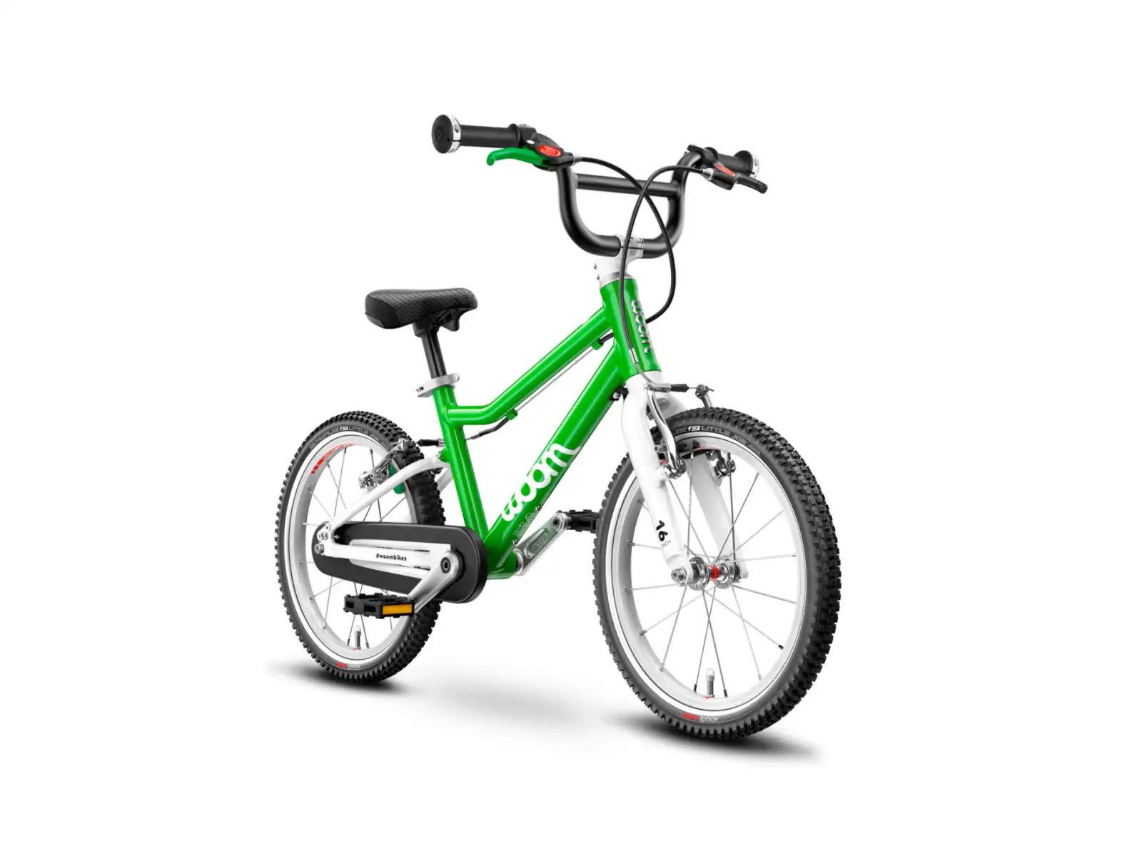Woom 3 Green 16 Kinderfahrrad