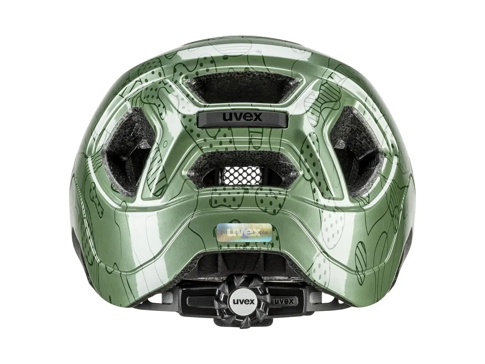 Uvex React JR. Helm Moss Green Altimeter